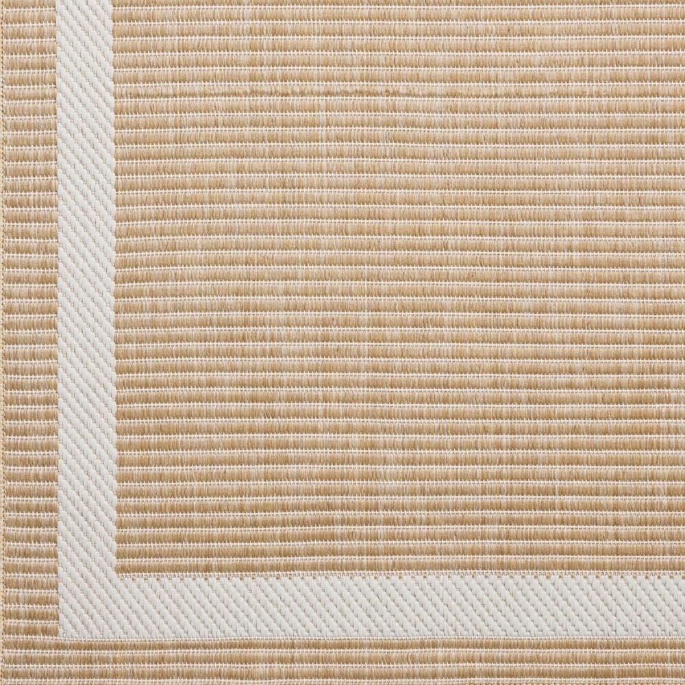 Loloi Easton Wheat and Ivory 4&#39; x 6&#39; Indoor/Outdoor Area Rug, , large