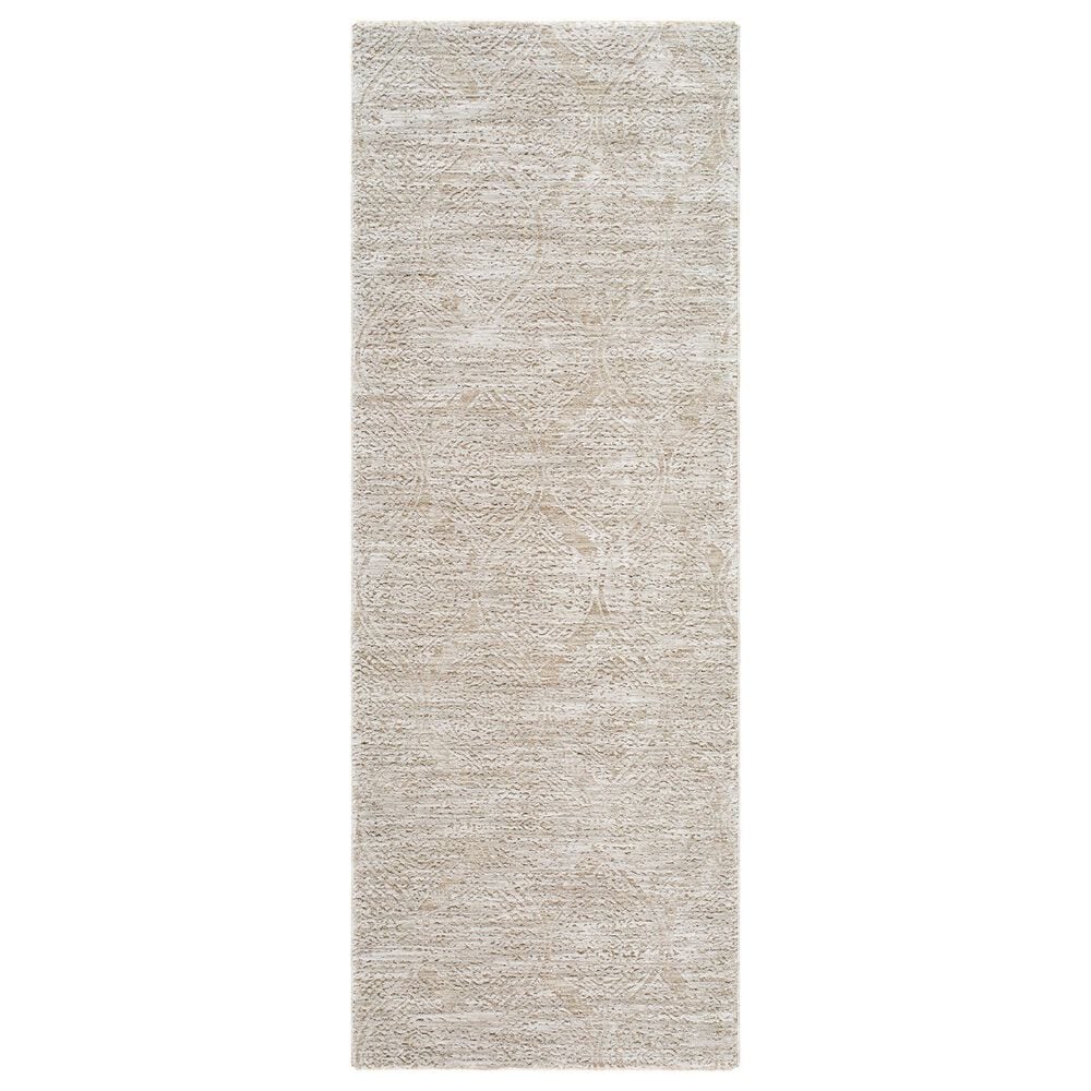 Surya Masterpiece Light Sage, Sage and Medium Gray 2'7" x 7'3" Runner, , large