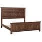 Archbold Furniture Heritage King Raised Panel Bed with Dresser and Nightstand in Brown Mahogany, , large