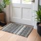 Dalyn Rug Company Portico PO2 Chocolate 1"8" x 2"6" Area Rug, , large