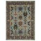 Karastan Pandora Obsession 8" x 11" Blue Area Rug, , large