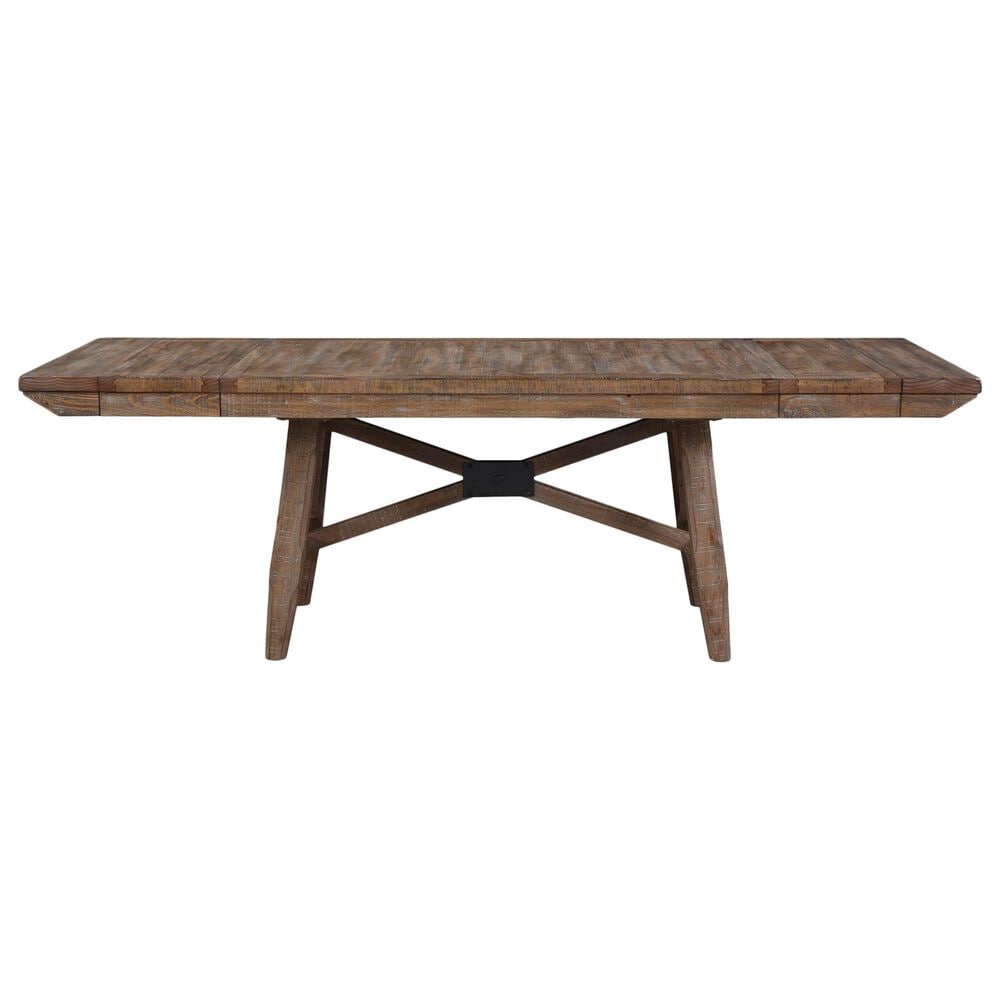 Steve Silver Riverdale 96&quot; Dining Table in Driftwood - Table Only, , large