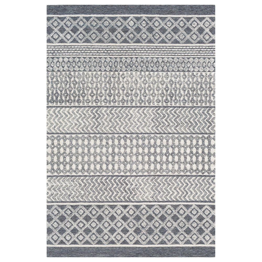 Surya Maroc 10" x 14" Beige, Ivory and Charcoal Area Rug, , large