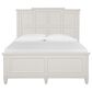 Nicolette Home Willowbrook Queen Panel Bed in Egg Shell White, , large