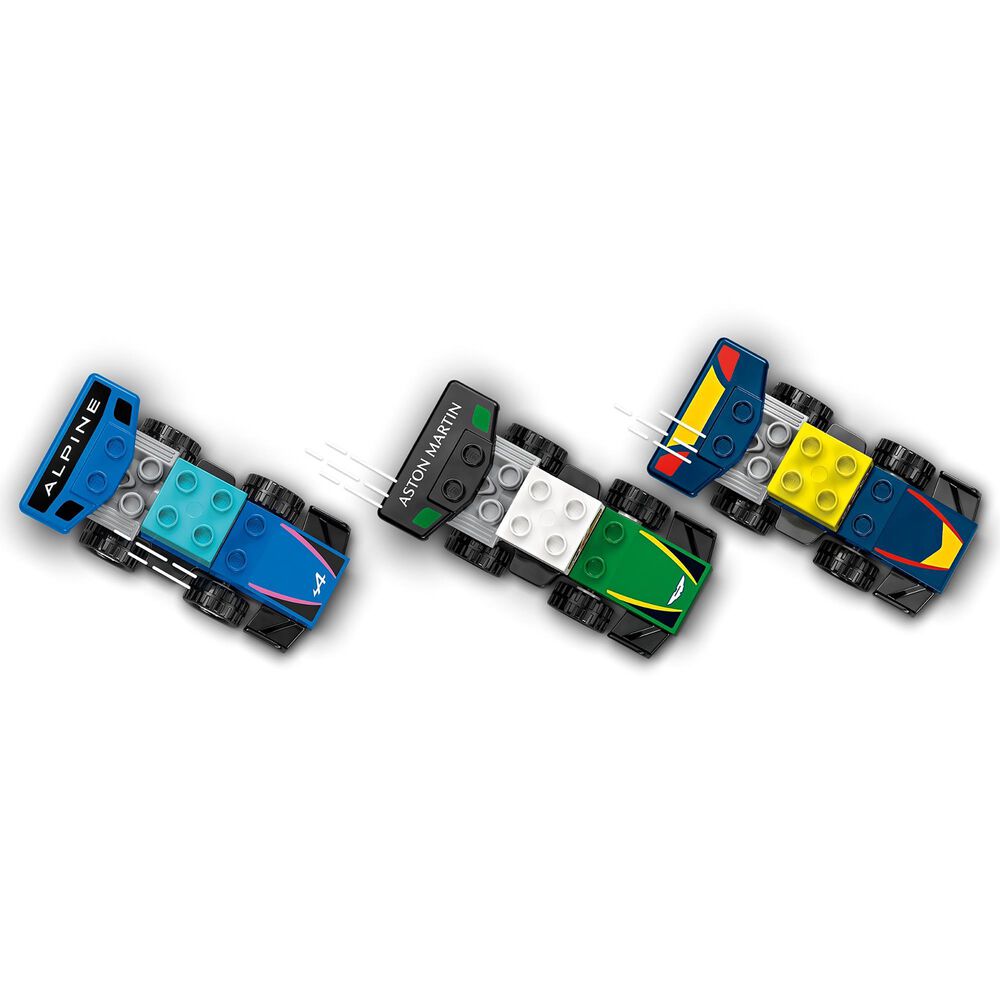 LEGO Duplo F1 Team Race Cars and Drivers Building Set in Multicolor, , large