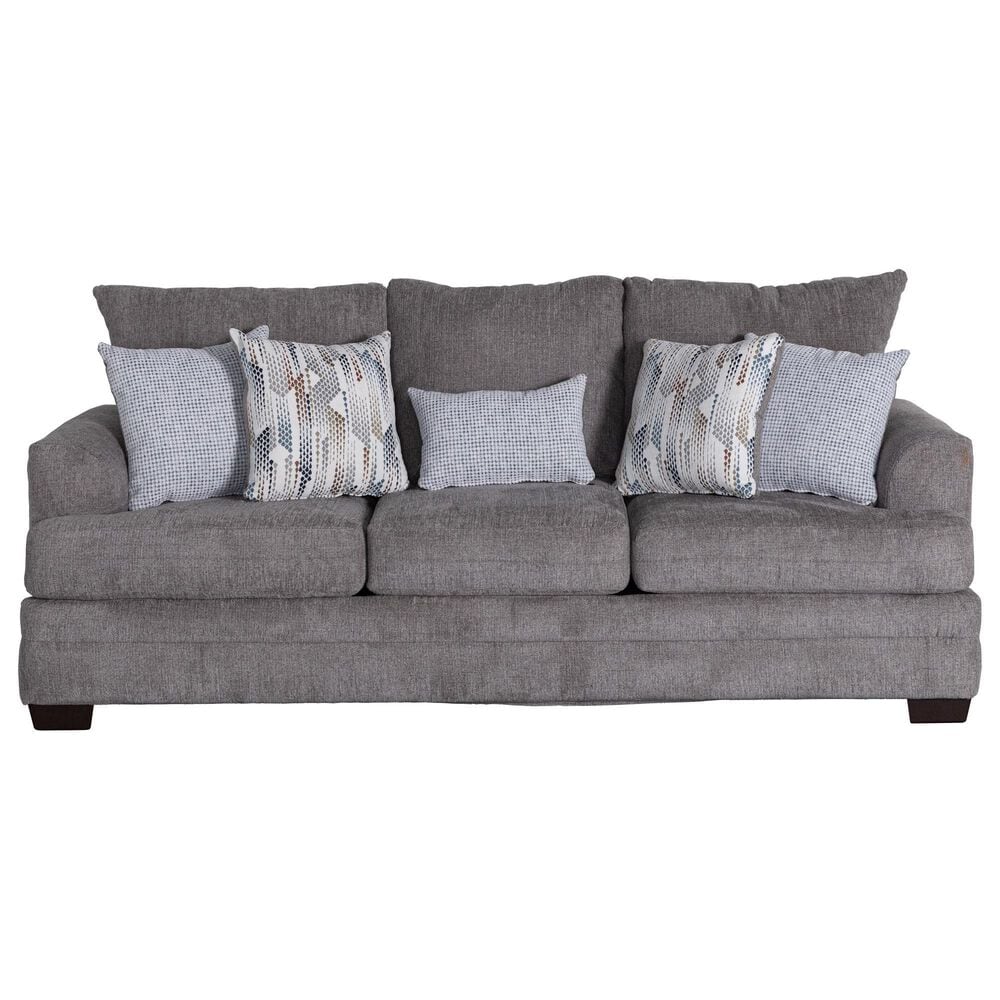 J Cooper USA Queen Sofa Sleeper in Stone Grey, , large
