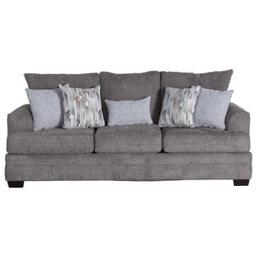J Cooper USA Queen Sofa Sleeper in Stone Grey, , large