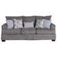 J Cooper USA Queen Sofa Sleeper in Stone Grey, , large