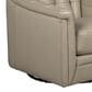 Hydeline Mingle Leather Swivel Chair in Vanilla (Set of 2), , large