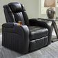 Ashley Caveman Den Power Recliner in Midnight, , large