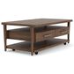 Riverside Furniture Delia 2-Drawer Cocktail Table in Nouveau Walnut, , large