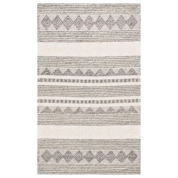 Safavieh Natura Transitional 10" x 14" Grey and Ivory Area Rug, , large