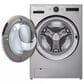 LG 5 Cu. Ft. Front Load Washer and 7.4 Cu. Ft. Smart Front Load Electric Dryer Laundry Pair in Graphite Steel, , large