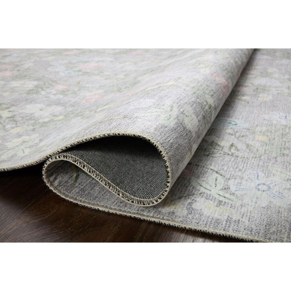Rifle Paper Co. Palais 7&#39;6&quot; x 9&#39;6&quot; Grey Area Rug, , large