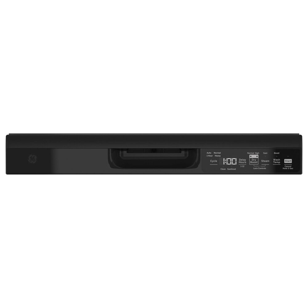 GE Appliances 24&quot; Built-In Integrated Handle Dishwasher with Front Control and 52 dBA in Black, , large