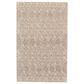 Feizy Rugs Enzo 8" x 11" Ivory and Taupe Area Rug, , large