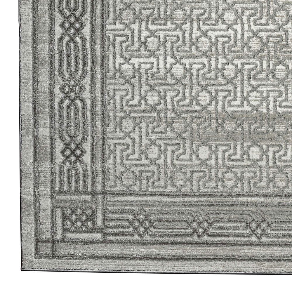Radici USA Davide Southwestern 7&#39;10&quot; x 10&#39;6&quot; Grey Area Rug, , large