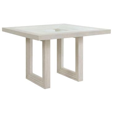 Mayberry Hill Avalanche Counter Height Table in Antique White - Table Only, , large