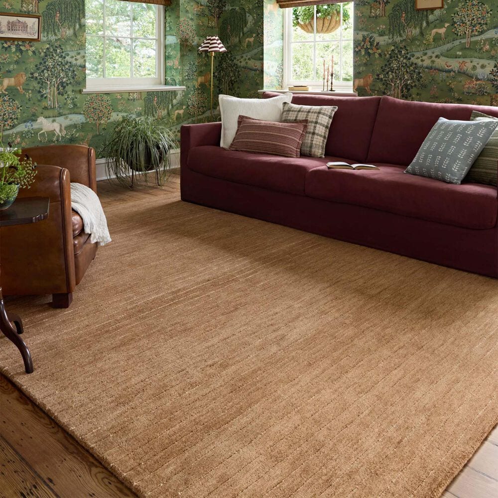 Loloi II Henry 5&#39; x 7&#39;6&quot; Rust and Natural Area Rug, , large