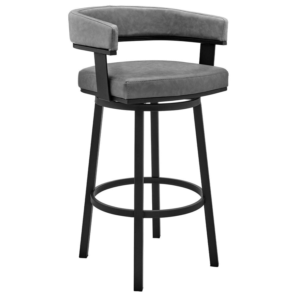 Blue River Naomi and Lorin 3-Piece Counter Height Dining Set in Matte Black, , large
