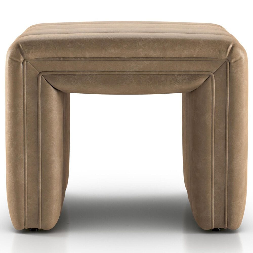 Four Hands Augustine 21&quot; Square Ottoman in Palermo Drift, , large