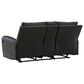 Ashley Glossmore Manual Reclining Loveseat in Black, , large
