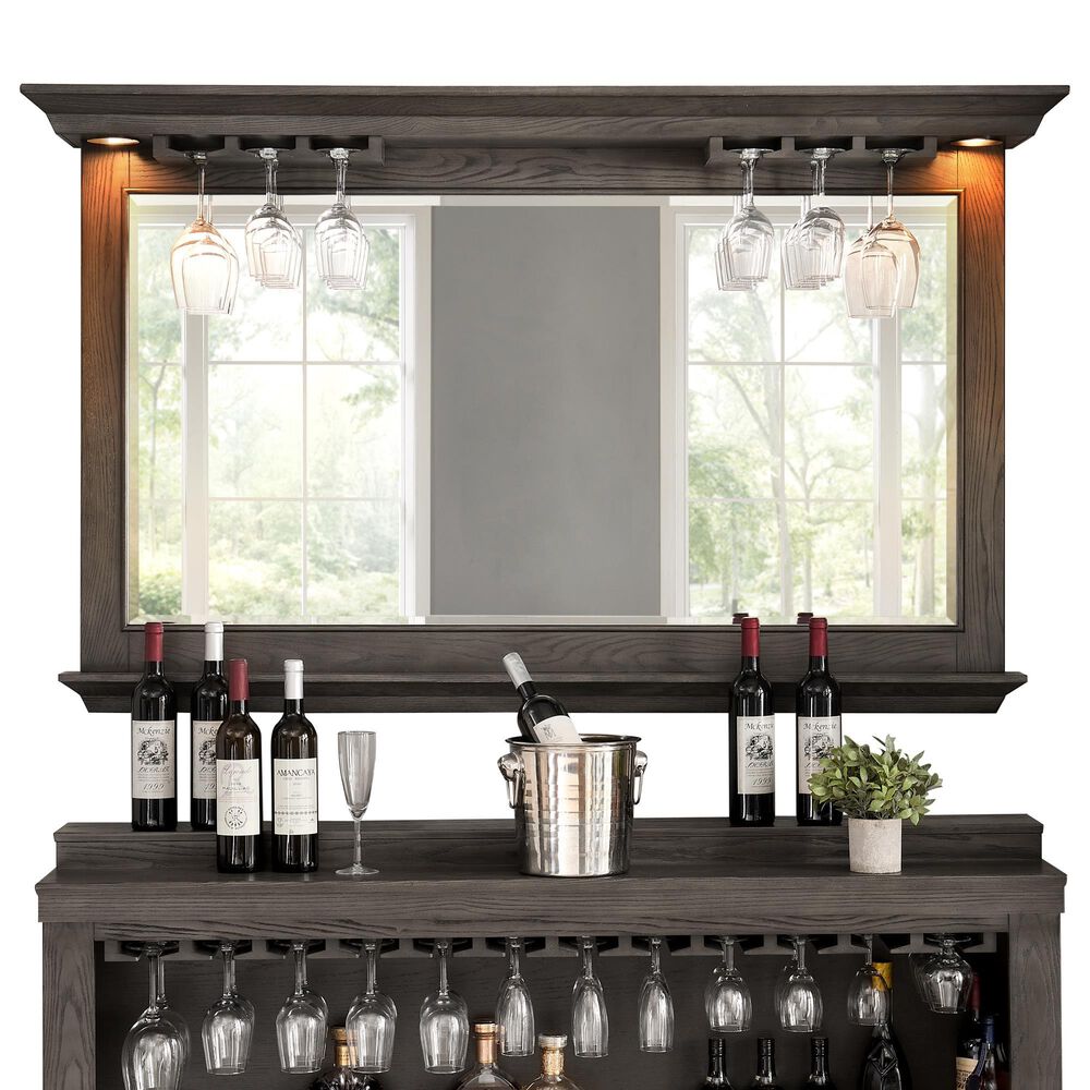IMPERIAL Bixby Bar Back and Mirror in Charcoal, , large
