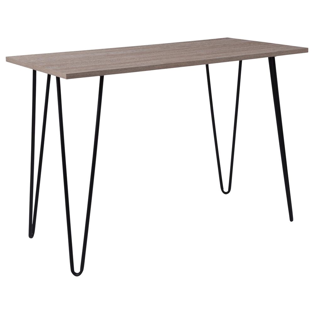 Flash Furniture Oak Park Console Table in Brown, , large