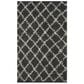 Safavieh Dallas Shag SGD258A-3 3" x 5" Dark Grey/Ivory Area Rug, , large