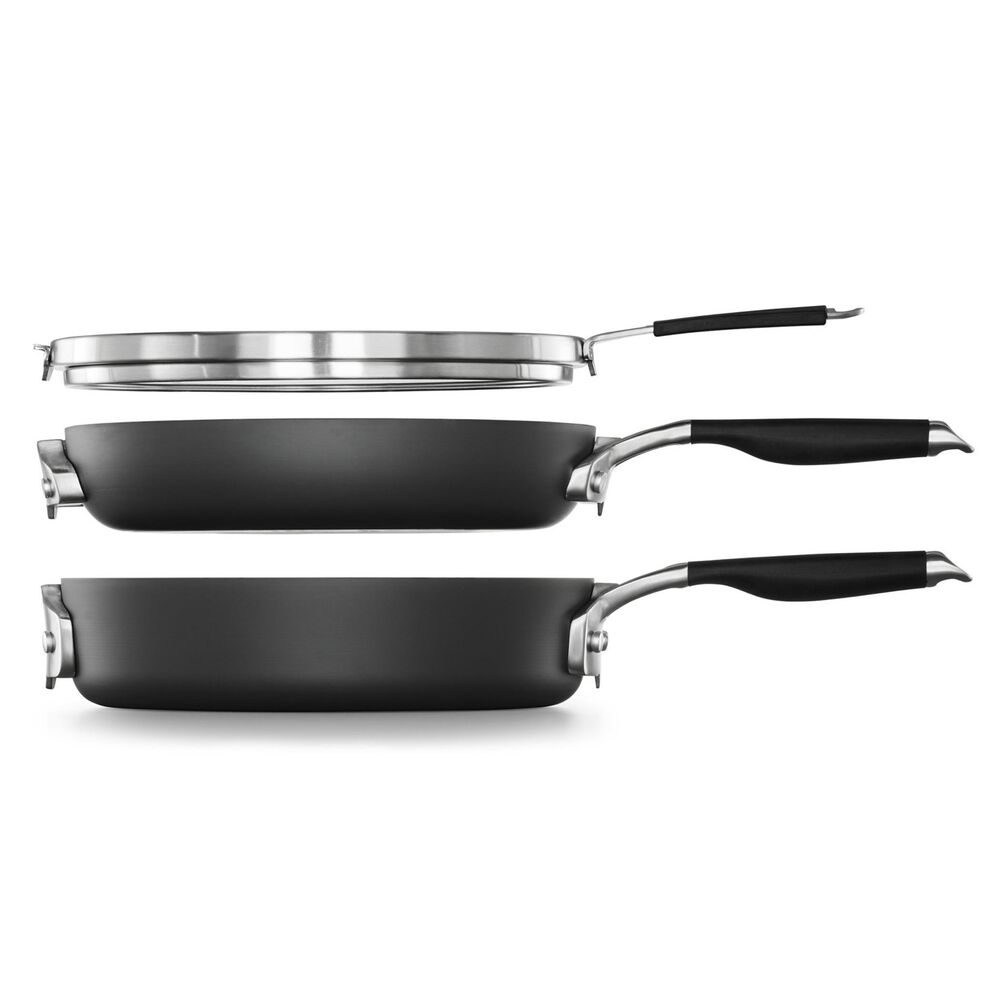 Calphalon Hard-Anodized 3-Piece Cookware Set, , large