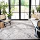 Safavieh Cabana CBN660A 9" x 12" Ivory and Grey Indoor/Outdoor Area Performance Rug, , large