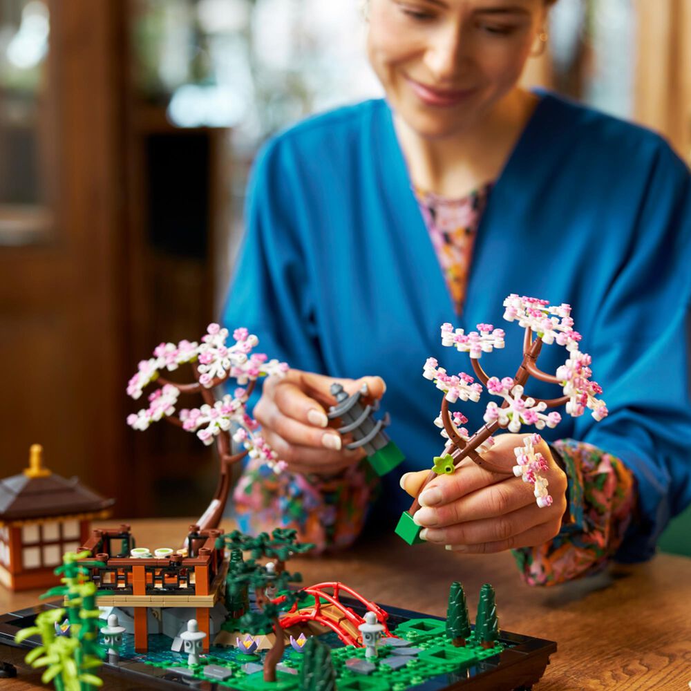 LEGO Icons Tranquil Garden Building Set, , large