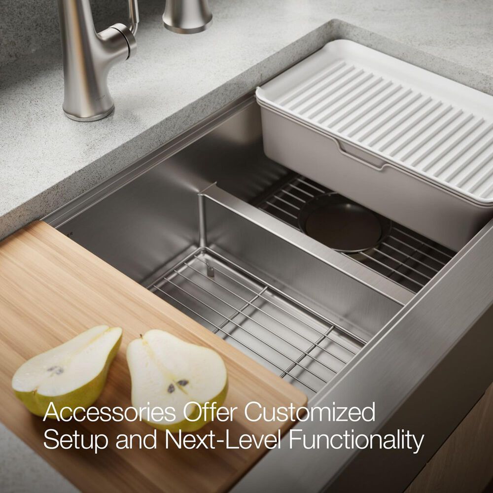 Kohler Strive 35.5" Undermount Double-Bowl Kitchen Sink in Stainless Steel, , large