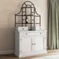 Ashley Greddinton Baker"s Rack and Hutch in White and Black, , large