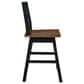 Ashley Wildenauer Swivel Counter Stool in Brown and Black, , large