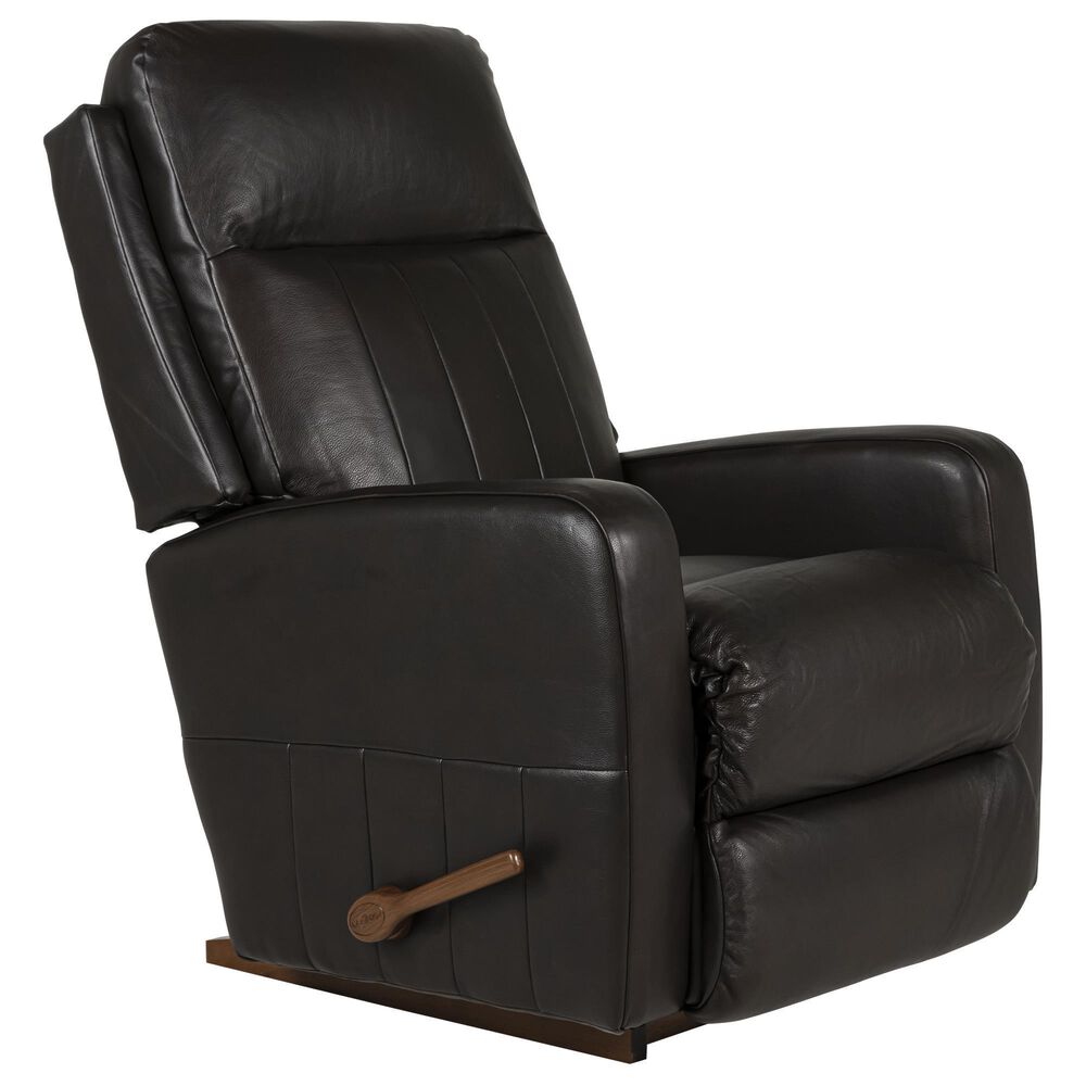 La-Z-Boy Leather Rocker Recliner in Chocolate, , large