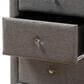 Baxton Studio Tessa 3-Drawer Nightstand in Grey, , large