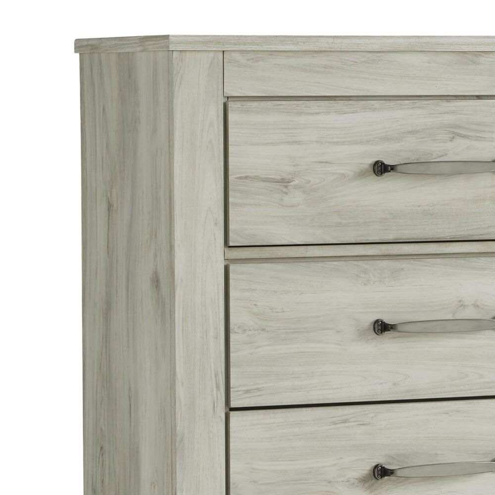 Ashley Bellaby 5 Drawer Chest in Whitewash, , large