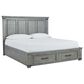 Signature Design by Ashley Russelyn 3 Piece King Bedroom Set in Gray, , large