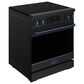 Thor Kitchen Gordon Ramsay 4.8 Cu. Ft. Professional Induction Range with Blue Handle Kit in Black, , large