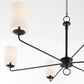 Cyan Ginevra Chandelier in Black, , large