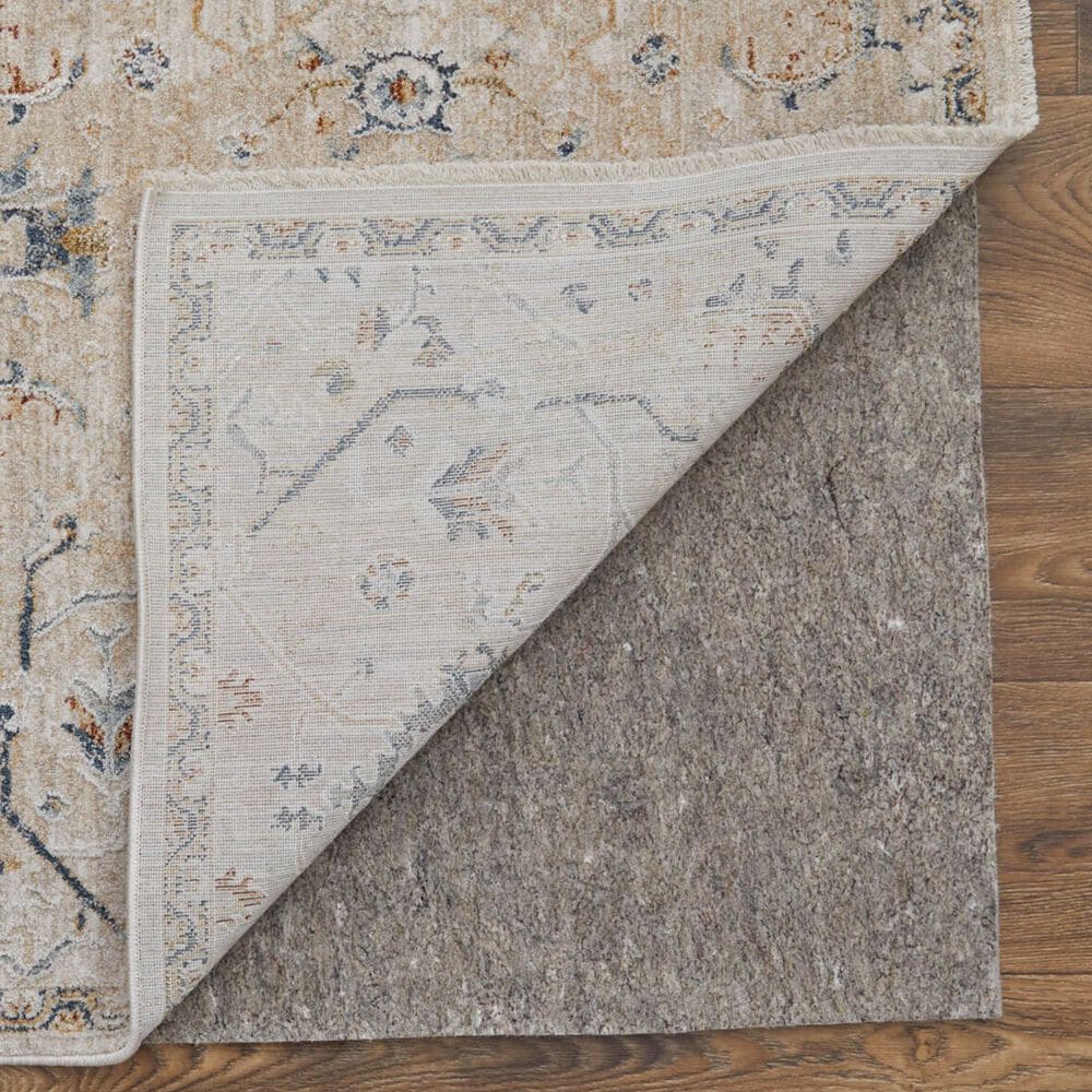 Feizy Pasha 39M6F 5&#39; x 7&#39;6&quot; Beige and Blue Area Rug, , large