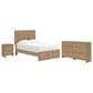 Ashley Gramburg 3 Piece Full Panel Bedroom Set in Warm Brown, , large