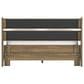 Ashley Deanlow Full Platform Panel Bed in Honey, , large