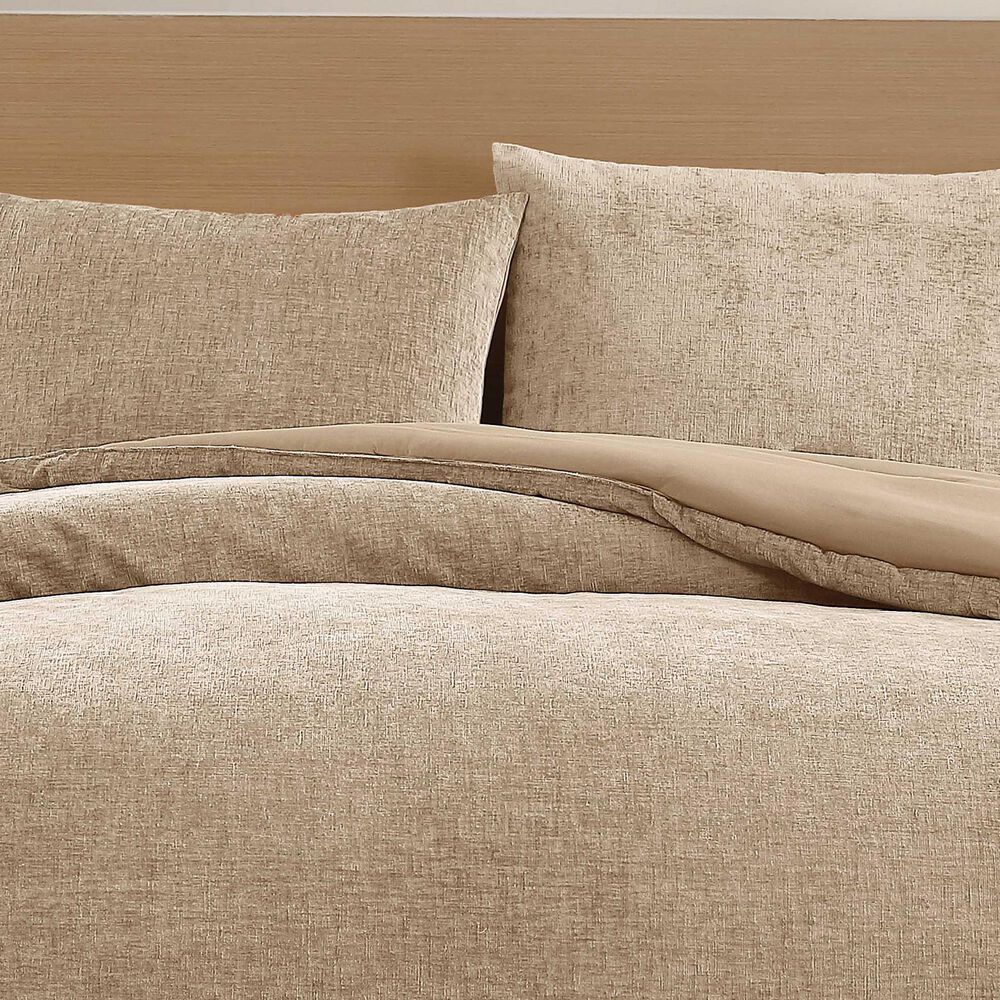 Hallmart Collectibles Niles 3-Piece Queen Comforter Set in Beige, , large
