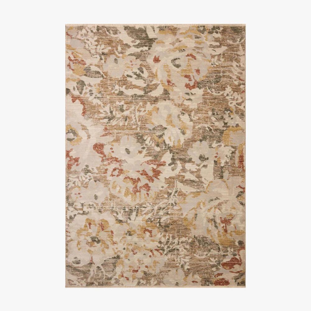 Loloi Eileen Mist and Sunset 3" Round Area Rug, , large