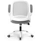 HOMLUX Swivel Ergonomic Office Chair with Flip Up Arms in Gray, , large
