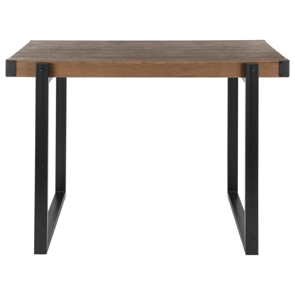 Lumisource Odessa Counter Table in Brown/Black, , large