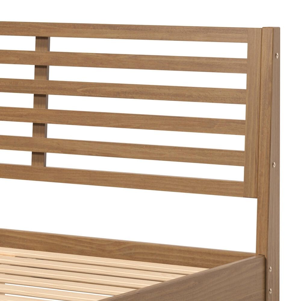 Forest Grove Roan Queen Platform Bed in Urban Oak, , large