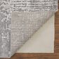 Feizy Eastfield 69A9F 3" x 5" Dark Gray Area Rug, , large